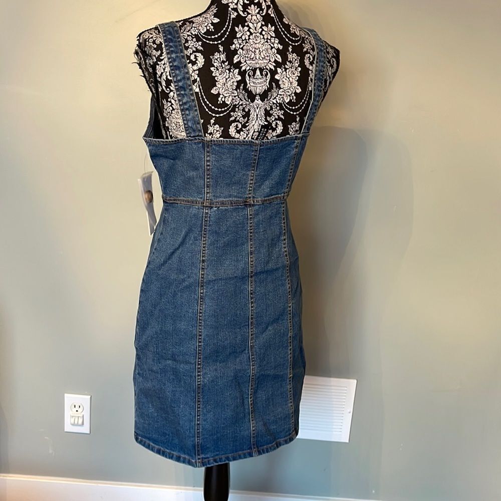 Design Lab NEW Jeans Dress Small - Picture 2 of 3
